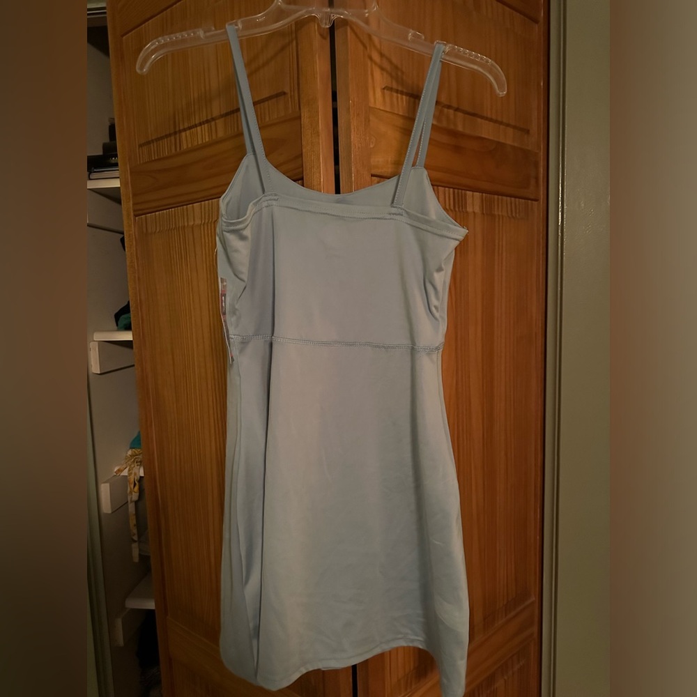 Light Blue Workout Dress - Picture 4 of 4